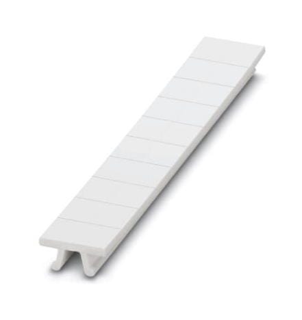 PHOENIX CONTACT Terminal Block Markers ZB 7,62:UNBEDRUCKT MARKER STRIP, BLANK, 7.62MM, WHITE, TB PHOENIX CONTACT 3242966 ZB 7,62:UNBEDRUCKT