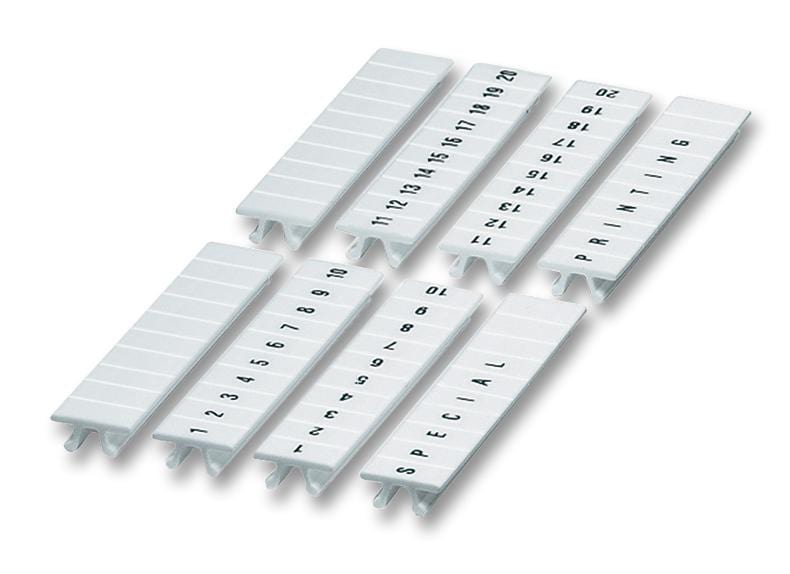 PHOENIX CONTACT Terminal Block Markers ZB10,LGS:FORTL.ZAHLEN 1-10 TERMINAL BLOCK MARKER, 1-10, 10.2MM PHOENIX CONTACT 2706926 ZB10,LGS:FORTL.ZAHLEN 1-10