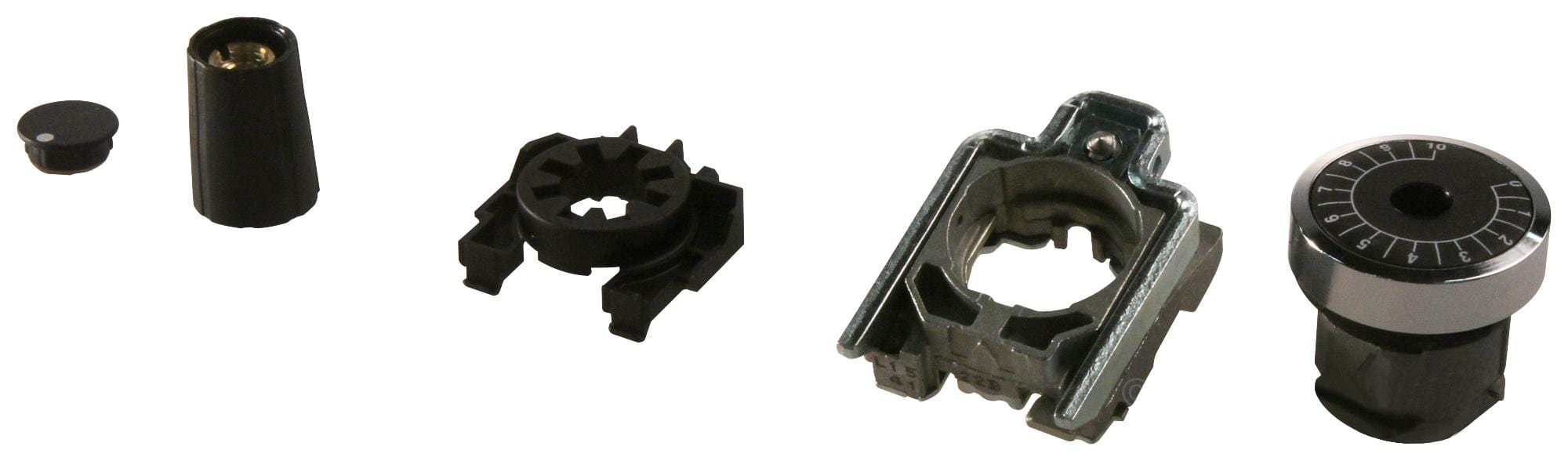 SCHNEIDER ELECTRIC Potentiometer Accessories ZB4BD922 POTENTIOMETER HEAD 6.35MM SHAFT SCHNEIDER ELECTRIC 2058651 ZB4BD922