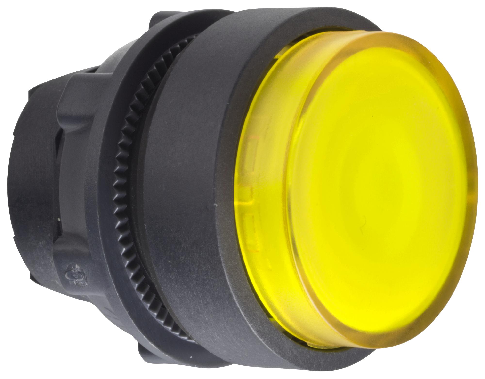 SCHNEIDER ELECTRIC Actuators ZB5AH83 SWITCH ACTUATOR, PUSHBUTTON, YELLOW SCHNEIDER ELECTRIC 3109696 ZB5AH83