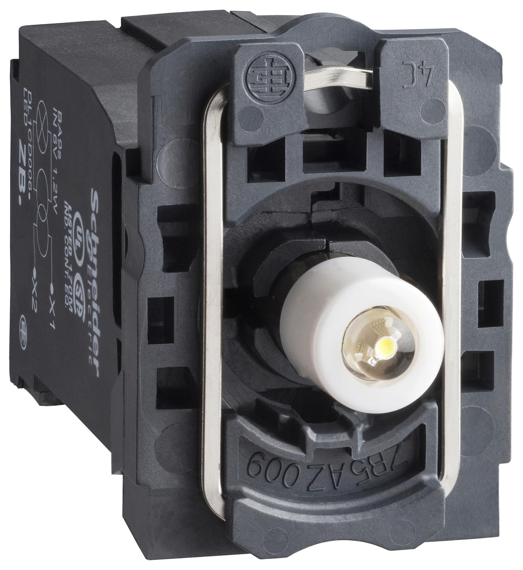 SCHNEIDER ELECTRIC Lamps ZB5AV5D1 LIGHT BLOCK, CTRL & SIGNALLING UNIT, WHT SCHNEIDER ELECTRIC 3115006 ZB5AV5D1