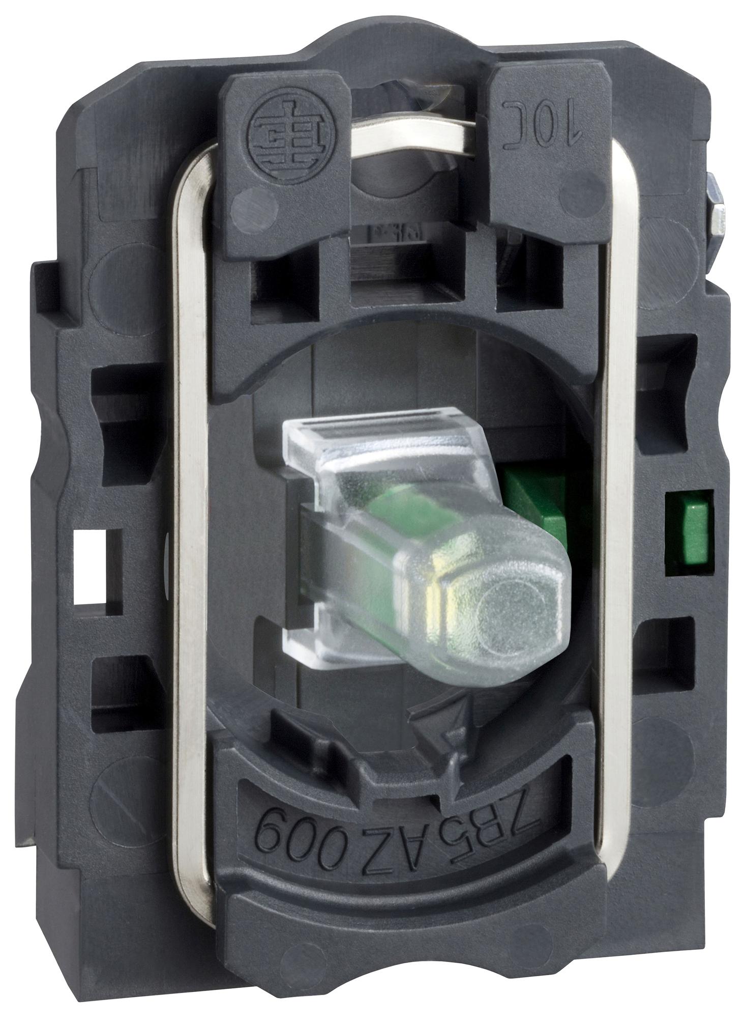 SCHNEIDER ELECTRIC Contact Blocks ZB5AW0M11 LIGHT BLOCK, 1P, 6A, 120VAC, SCREW CLAMP SCHNEIDER ELECTRIC 3111238 ZB5AW0M11