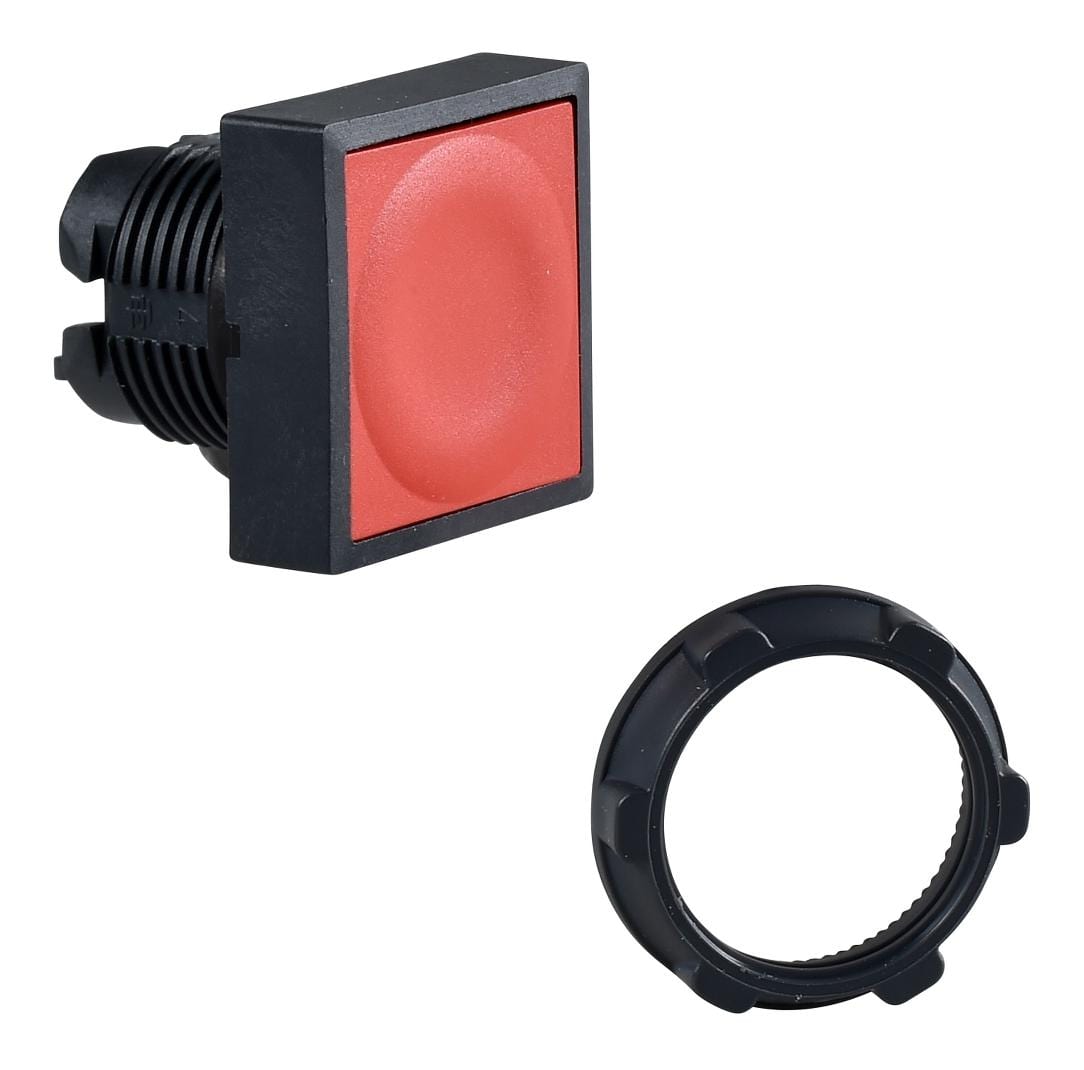 SCHNEIDER ELECTRIC Actuators ZB5CA4 SWITCH ACTUATOR, PUSHBUTTON, RED SCHNEIDER ELECTRIC 3113996 ZB5CA4