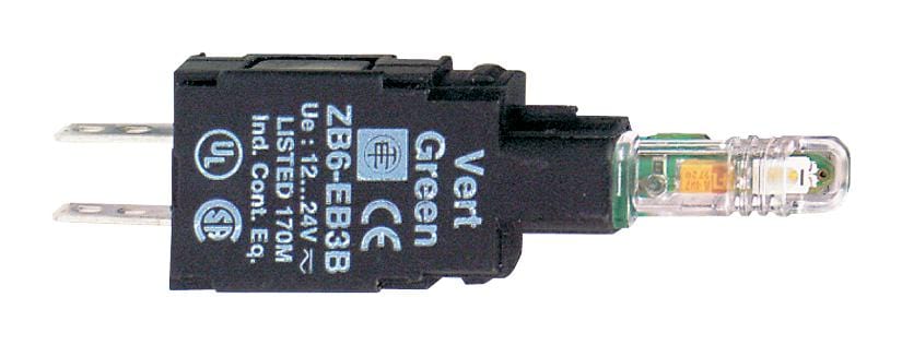 SCHNEIDER ELECTRIC Lamps ZB6EB4B LIGHT BLOCK, RED, 24V, PILOT LIGHT SCHNEIDER ELECTRIC 2614623 ZB6EB4B