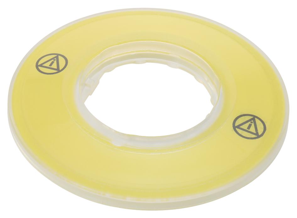 SCHNEIDER ELECTRIC Legends ZBY9121 UNMARKED LEGEND, YELLOW BACKGROUND, 60MM SCHNEIDER ELECTRIC 2780746 ZBY9121