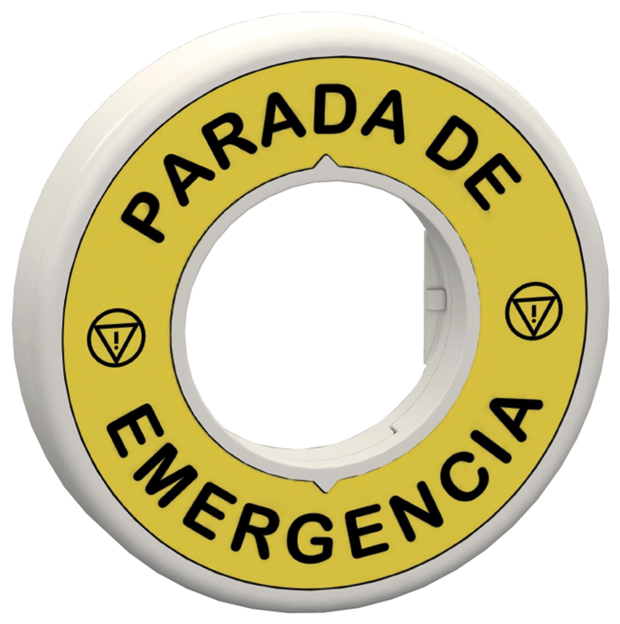 SCHNEIDER ELECTRIC Legends ZBY9W2G430 ILLUMINATED LEGEND RING, 120V, RED, 60MM SCHNEIDER ELECTRIC 3551932 ZBY9W2G430