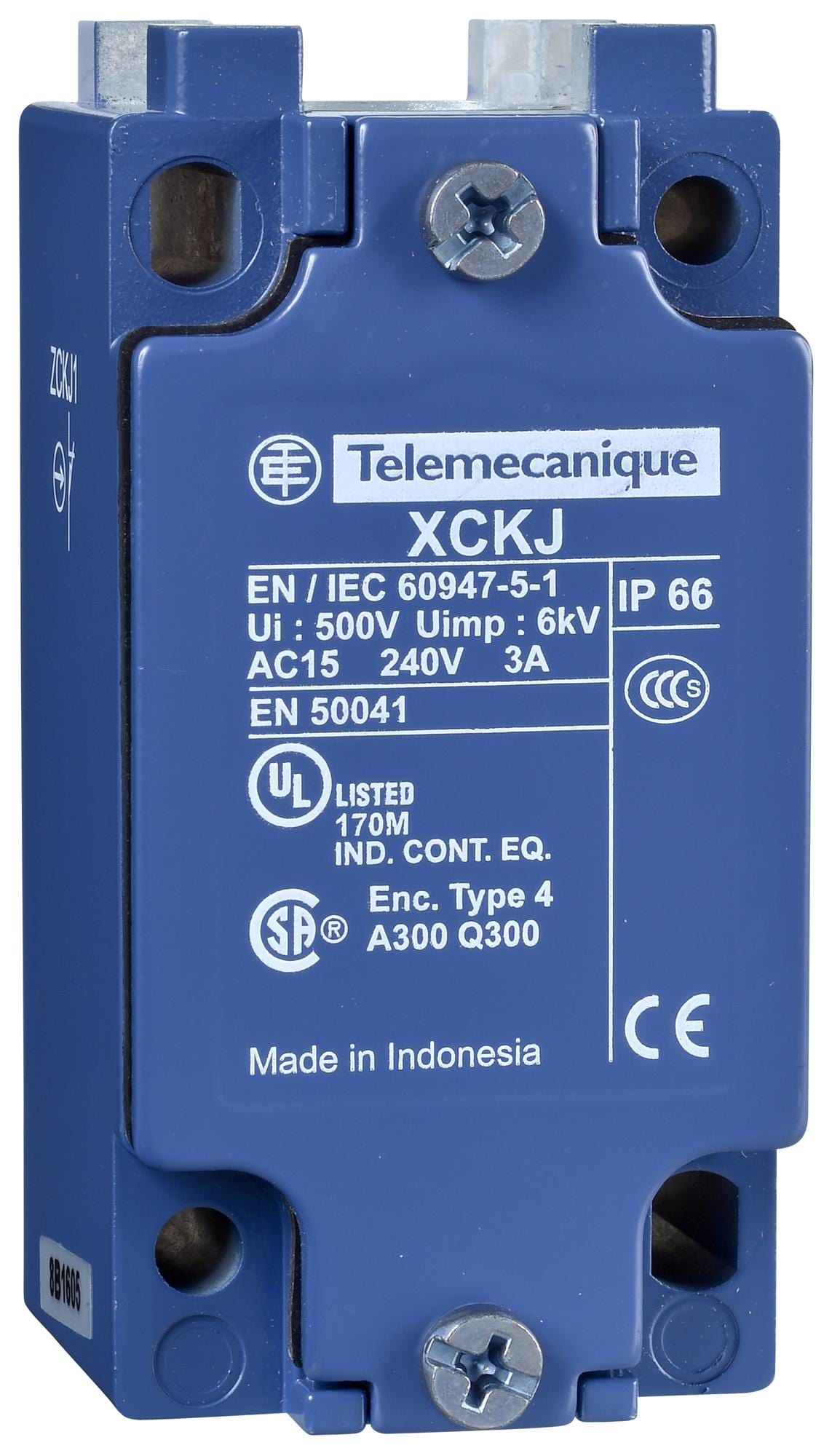 SCHNEIDER ELECTRIC Bodies ZCKJ2H29 LIMIT SWITCH BODY, DPDT, SCREW CLAMP SCHNEIDER ELECTRIC 3114643 ZCKJ2H29