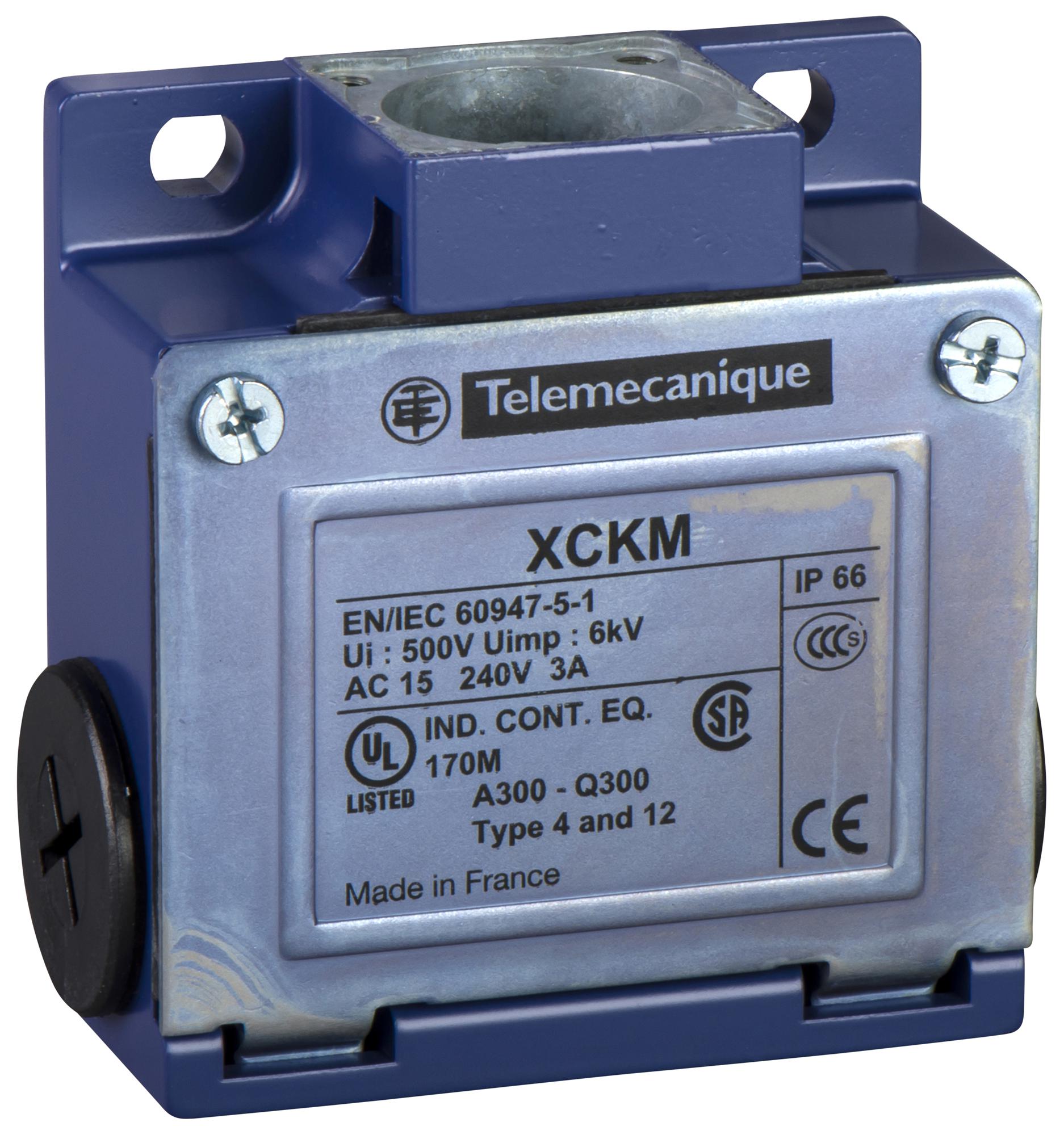 TELEMECANIQUE SENSORS Bodies ZCKM8 LIMIT SWITCH BODY, DPST-NO, SCREW CLAMP TELEMECANIQUE SENSORS 3130716 ZCKM8