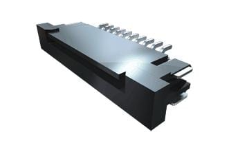 SAMTEC FFC/FPC ZF1-16-01-T-WT CONNECTOR, FFC, R/A, 16POS, 1ROW, 1MM SAMTEC 3684041 ZF1-16-01-T-WT
