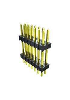 SAMTEC Stacking ZW-06-10-G-D-250-290 STACKING CONN, HEADER, 12POS, 2ROW SAMTEC 3683988 ZW-06-10-G-D-250-290
