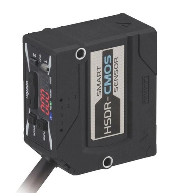 OMRON Laser ZX1-LD100A81 2M CMOS LASER SENSOR, PNP, 100MM, 10-30V OMRON 3441153 ZX1-LD100A81 2M