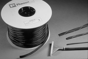 SE25P-TR0 - SLEEVING, EXPANDABLE, 6.4MM, BLACK, 200FT - PANDUIT