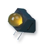 HLMP-3401-E00B2 - LED, Yellow, Through Hole, T-1 3/4 (5mm), 10 mA, 2 V, 585 nm - BROADCOM