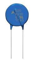 B72220S0251K101 - TVS Varistor, MOV, 250 V, 320 V, StandarD, 650 V, Disc 20mm, Metal Oxide Varistor (MOV) - EPCOS