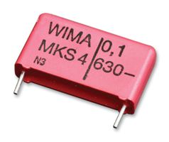 MKS2C023301A00KSSD - General Purpose Film Capacitor, Metallized PET, Radial Box - 2 Pin, 0.033 µF, ± 10%, 40 V, 63 V - WIMA