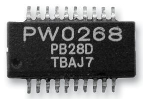 PW0268 - Sonar Ranging, IC, Ultrasonic, 6 to 10 Vdc, 250 kHz, SSOP-20 - PROWAVE