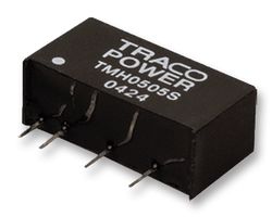 TMH 2415D - Isolated Through Hole DC/DC Converter, Miniature, ITE, 1:1, 2 W, 2 Output, 15 V, 65 mA - TRACO POWER
