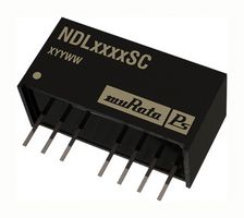 NDL2409SC - Isolated Through Hole DC/DC Converter, Miniature, ITE, 2:1, 2 W, 1 Output, 9 V, 222 mA - MURATA POWER SOLUTIONS