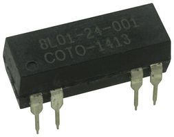 8L01-24-001 - RELAY, REED, SPST-NO, 200V, 0.5A, THT - COTO TECHNOLOGY