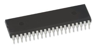 AT89S52-24PU - 8 Bit MCU, 8051 Family AT89S52 Series Microcontrollers, 8051, 24 MHz, 8 KB, 40 Pins, DIP - MICROCHIP