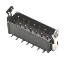 M80-8281442 - Pin Header, with Friction Latch, Board-to-Board, Wire-to-Board, 2 mm, 2 Rows, 14 Contacts - HARWIN