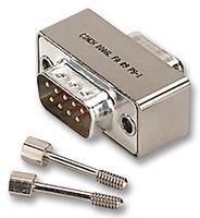 FA-9PS/1-LF - D Sub Connector Adapter, 1000pF, Standard D Sub, Plug, 9 Ways, Standard D Sub, Receptacle, 9 Ways - CINCH CONNECTIVITY SOLUTIONS