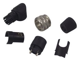 09 0133 70 02 - Circular Connector, 682 Series, Cable Mount Plug, 2 Contacts, Solder Pin - BINDER