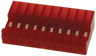 4-643813-0. - WIRE-BOARD CONNECTOR RECEPTACLE 10 POSITION, 2.54MM - AMP - TE CONNECTIVITY