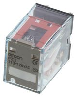 MY2 AC110/120 (S) - RELAY, DPDT, 250VAC, 30VDC, 10A - OMRON INDUSTRIAL AUTOMATION