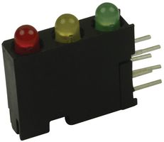 564-0300-132F - INDICATOR, LED PCB, 3LED, RED/YELLOW/GREEN - DIALIGHT