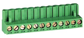 SPC15599 - TERMINAL BLOCK PLUGGABLE, 4 POSITION, 22-12AWG - MULTICOMP PRO
