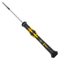 030100 - Screwdriver, Slotted, Precision, 40 mm Blade, 1.2 mm Tip, 137 mm Overall - WERA