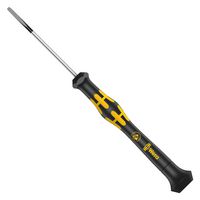 030101 - Screwdriver, Slotted, Precision, 40 mm Blade, 1.5 mm Tip, 137 mm Overall - WERA