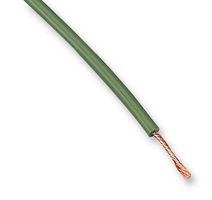 60.7180-25 - Wire, Stranded, Flexiplast® E, Hi Flex, TPE, Green, 20 AWG, 0.5 mm², 82 ft, 25 m - STAUBLI
