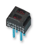 OPB608B - Reflective Photo Interrupter, OPB608 Series, Phototransistor, Through Hole, 1.27 mm, 50 mA, 2 Vr - TT ELECTRONICS / OPTEK TECHNOLOGY