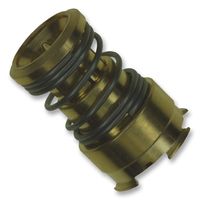 619134-1 - RF / Coaxial Connector, Coaxial, Surface Mount Vertical, 50 ohm, Brass - TE CONNECTIVITY