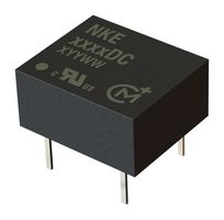 NKE0503DC - Isolated Through Hole DC/DC Converter, Miniature, ITE, 1:1, 1 W, 1 Output, 3.3 V, 303 mA - MURATA POWER SOLUTIONS