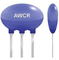 AWCR-2.00MD - Resonator, 2 MHz, Through Hole, 3 Pin, 100 ohm, ± 0.3%, AWCR - ABRACON