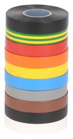 AT7 20M X 12MM - Electrical Insulation Tape, Pack, PVC (Polyvinyl Chloride), Multicolour, 12 mm x 20 m - ADVANCE TAPES