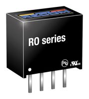 RO-2412S - Isolated Through Hole DC/DC Converter, Medical, 1:1, 1 W, 1 Output, 12 V, 83 mA - RECOM POWER