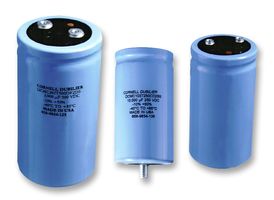 DCMC392M400CD5F - Electrolytic Capacitor, Screw, 3900 µF, 400 V, ± 20%, Screw, 4000 hours @ 85°C - CORNELL DUBILIER