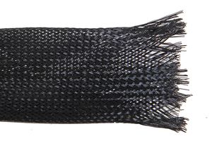 BSFR-032 50M - Sleeving, Expandable Braided, PE (Polyester), Black, 32 mm, 50 m, 164 ft - PRO POWER