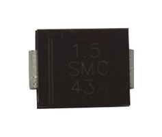 MP001887 - TVS Diode, SMCJ, Unidirectional, 12 V, 19.9 V, DO-214AB (SMC), 2 Pins - MULTICOMP PRO
