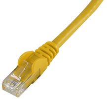 PSG91546 - Ethernet Cable, UTP, LSOH, Cat6, RJ45 Plug to RJ45 Plug, UTP (Unshielded Twisted Pair), Yellow, 1 m - PRO SIGNAL