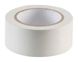MP002155 - Electrical Insulation Tape, PVC (Polyvinyl Chloride), White, 50 mm x 33 m - MULTICOMP PRO