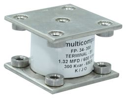 MP004052 - Power Film Capacitor, Metallized PP, 0.66 µF, ± 10%, Induction Heating, Resonant Power Supplies - MULTICOMP PRO