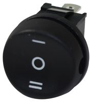 MP004568 Rocker SW, SPDT, 10A, 125VAC, Black/WHT multicomp Pro