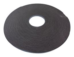 MP005144 - Foam Tape, Single Sided, PVC (Polyvinyl Chloride), Black, Grey, 25 mm x 12 m - MULTICOMP PRO