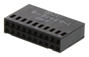 1-87456-6 Connector Housing, Rcpt, 20POS, 2.54mm Amp - Te Connectivity