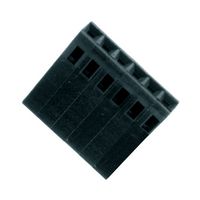 1-87499-2 Connector Housing, Rcpt, 6Pos, 2.54mm Amp - Te Connectivity